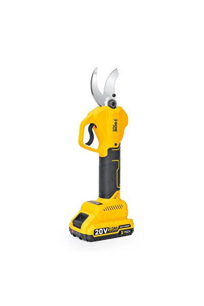 SGS PLUS SGS5558 20 VOLT 2 AMPER 2 AKÜLÜ DAL BUDAMA MAKASI SETİ ÇANTALI 32MM