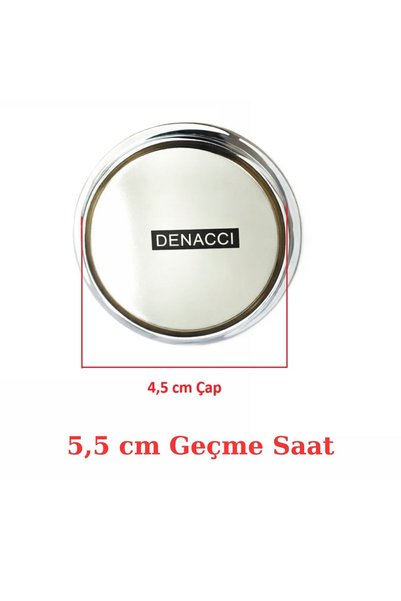 EXİZ TİCARET 5,5 cm Geçme Duvar Saati