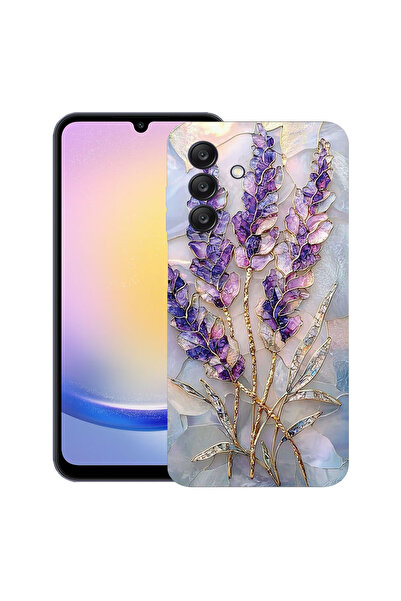 bestcase ®   Θήκη TPU Ultra Slim για Samsung Galaxy A16, Φλοράλ - Χρυσή Ορταν...