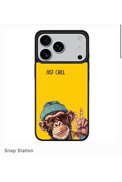 SNAPSTATIONRO Θήκη προστασίας, MagSafe, iPhone 17 Pro Max - Funky Monkey Peac...