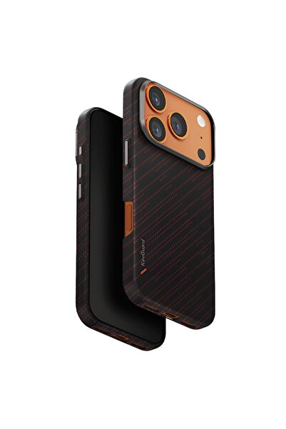 uniq Husă Keva Aramid pentru iPhone 17 Pro Max, Roșu