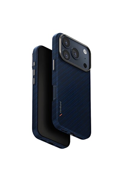 uniq Husă Keva Aramid pentru iPhone 17 Pro Max, Albastru