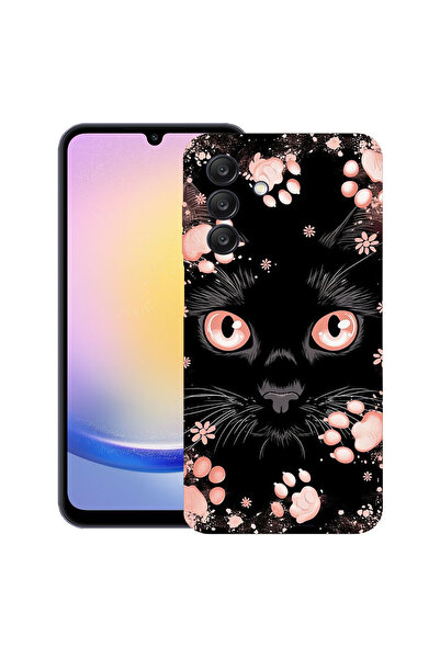 bestcase ®   Θήκη TPU Ultra Slim για Samsung Galaxy A25 5G, Μαύρη Γάτα, 17888...