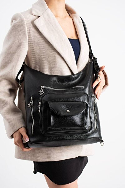 WİKİDAYS.S MODA TRENDİ Women's Soft Faux Leather Shoulder and Crossbody Bag