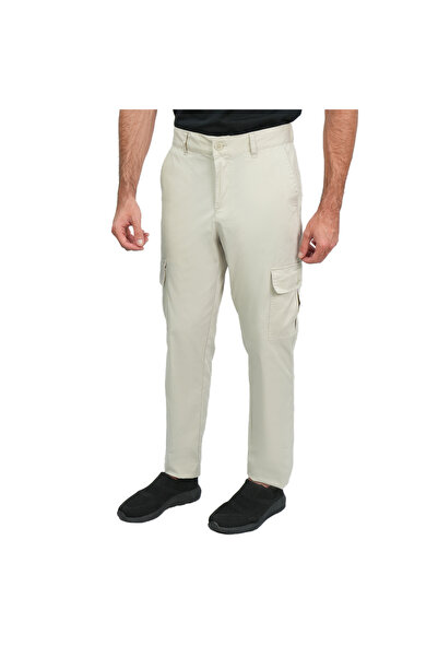 Giordano Men’s Relaxed Stretch Twill Cargo Khakis