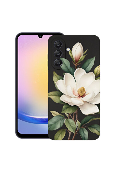 bestcase ®   Θήκη TPU Ultra Slim για Samsung Galaxy A17, Φλοράλ - Λευκή Μανόλ...