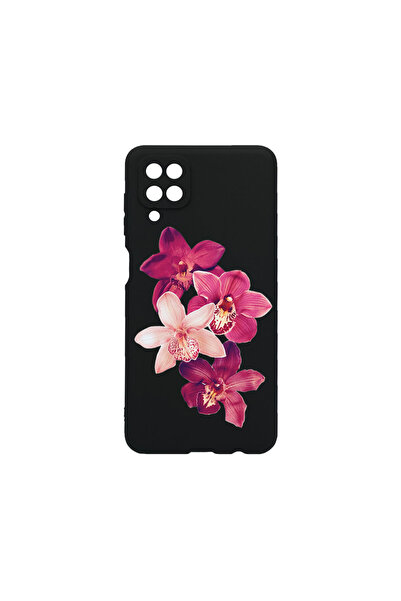 bestcase ®   Θήκη TPU Ultra Slim για Samsung Galaxy A12, Φλοράλ - Κόκκινη Ορχ...