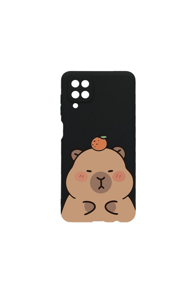 bestcase ®   Husă TPU Ultra Subțire pentru Samsung Galaxy A12, Capibara Drăgu...