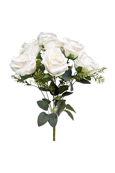 AFO Μπουκέτο με 7 Ελίτ Λευκά Τριαντάφυλλα