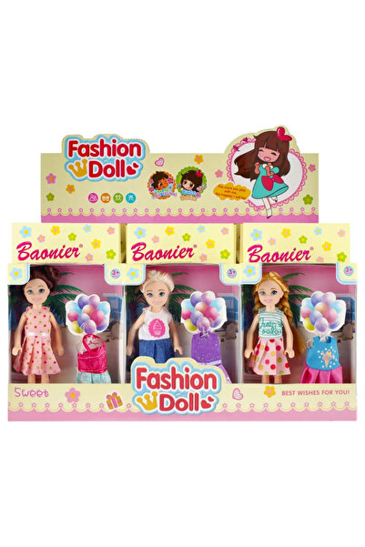 Mega Creative Păpușă îmbrăcată, cu accesorii, 15 cm, MIX