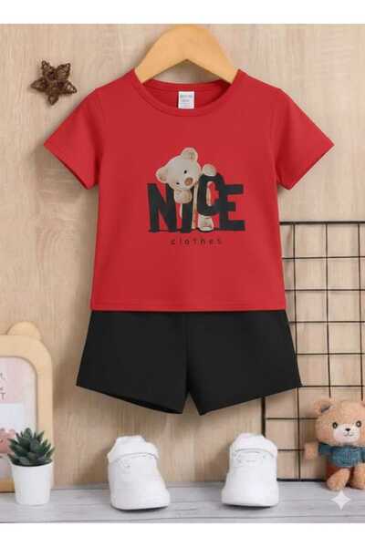 Nice Clothes ΚΑΛΟΚΑΙΡΙΝΟ ΠΑΙΔΙΚΟ ΣΕΤ ΜΠΛΟΥΖΑΚΙ-ΣΟΡΤΣ ΟΥΝΙΣΕΞ (ΜΕ ΩΡΑΙΑ ΣΤΑΜΠΑ...