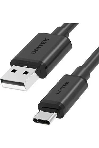 Unitek Cablu USB USB-A - USB-C 1 m Negru (Y-C482BK)