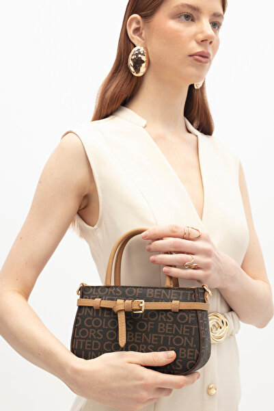 United Colors of Benetton Benetton Women's Handbag Brown-Camel Bnt1858