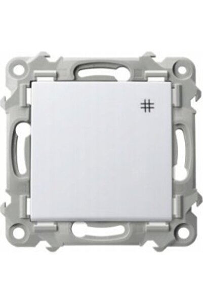 OSPEL SZAFIR Conector în cruce alb LP-4Z/m/00