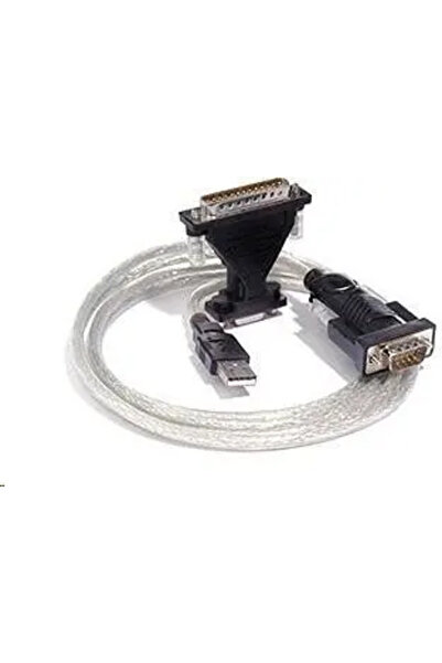 PremiumCord Cablu USB USB-A - RS-232 Negru (ku2-232)