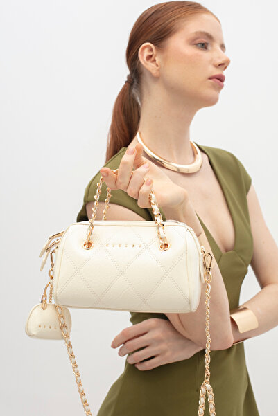 Sisley Women's Shoulder Bag White Sly402