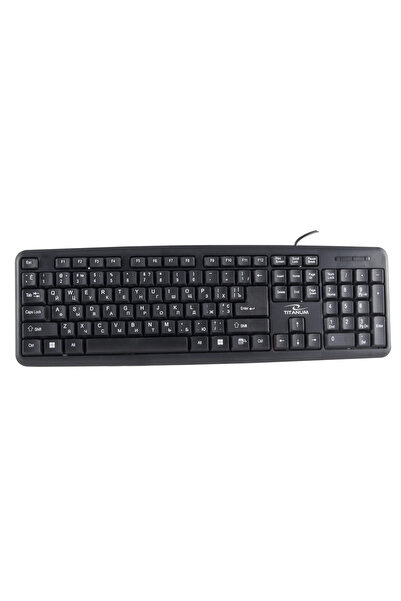 Titanum Esperanza TK101UA Tastatură USB din titan (ukraineană)