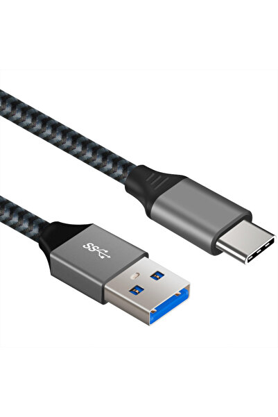 ART Cablu USB-C tată - USB 3.1 tată QC3.0 15W 3A ALU date/alimentare OEM 1m