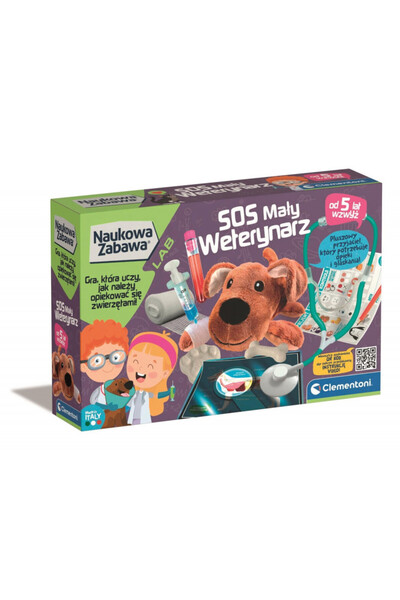 CLEMENTONI Scientific Fun SOS Little Veterinarian 50712