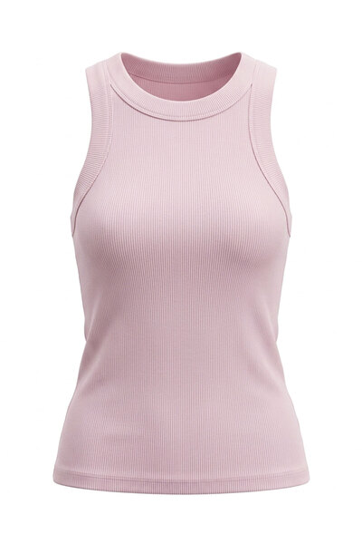MAGARDE Crew Neck Premium Camisole Undershirt - Pink