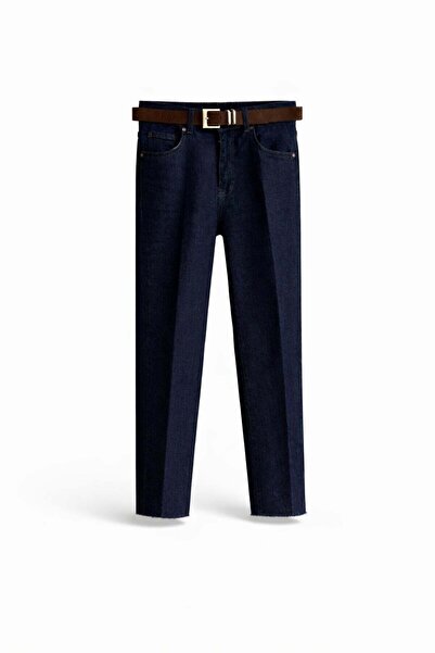 5in1Canpolat Τζιν με ζώνη που πλένεται στο πλυντήριο Boyfit 102