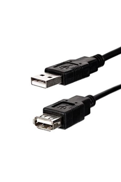 LOGO Cablu USB USB-A - USB-A 3 m Negru