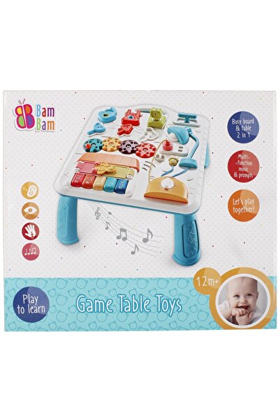 Bam ve Bam BAM BAM MASĂ MUSICALĂ EDUK B/O 40X36X10 P12