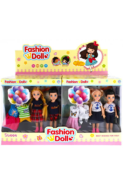 Mega Creative Set 2 păpuși cu accesorii, 15 cm, asortate