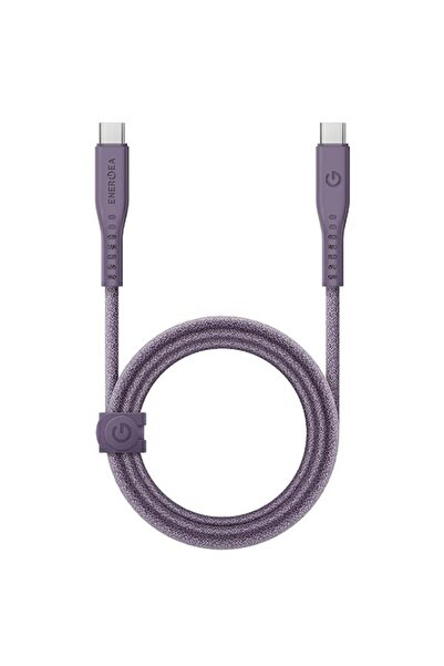 Energea Cablu Flow USB-C - USB-C 1.5m violet/violet 240W 5A Încărcare rapidă PD