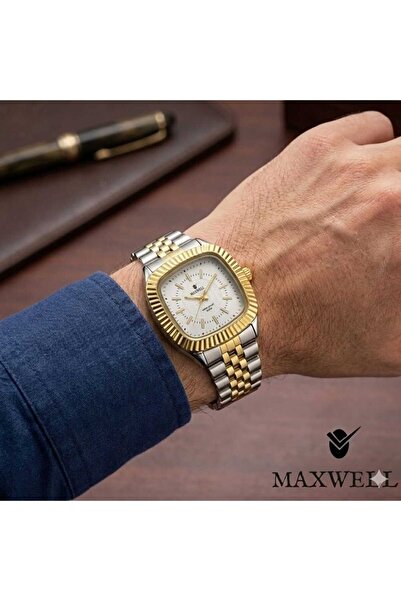 Maxwell Men's steel watch from the original Maxwell brand