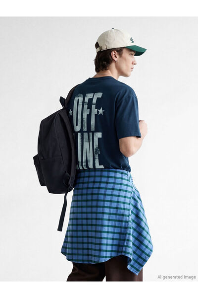 LC Waikiki تي شيرت رجالي مطبوع برقبة دائرية من Peak New Season