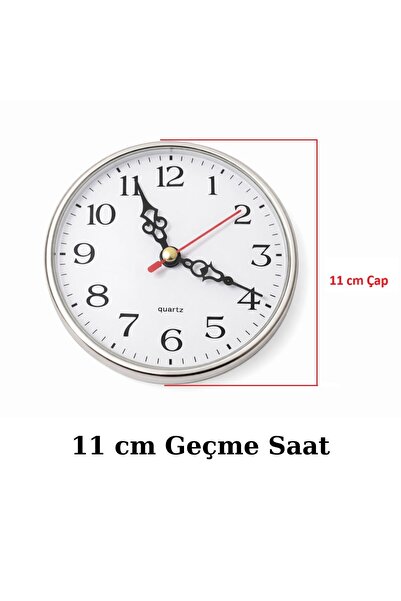 EXİZ TİCARET 11 cm Geçme Duvar Saati