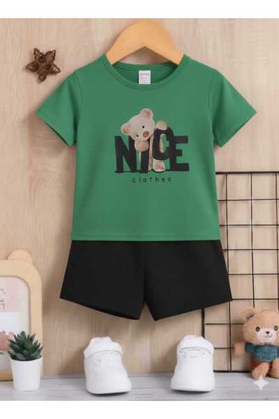 Nice Clothes ΚΑΛΟΚΑΙΡΙΝΟ ΠΑΙΔΙΚΟ ΣΕΤ ΜΠΛΟΥΖΑΚΙ-ΣΟΡΤΣ ΟΥΝΙΣΕΞ (ΜΕ ΩΡΑΙΑ ΣΤΑΜΠΑ...