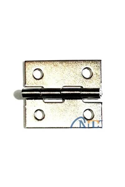 ALFA AKSESUAR 03 Backgammon Hinge No:1 - Nickel, 25X21, 120 Pieces