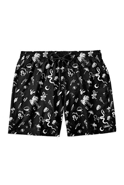 The Dudes BITCH μαγιό σορτς μαύρο S