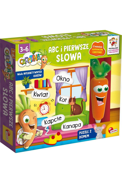 Lisciani Carotina - ABC și primele cuvinte