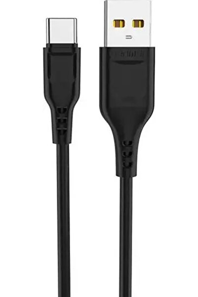 Denmen Cablu USB USB-A - USB-C 2 m Negru (D23T)