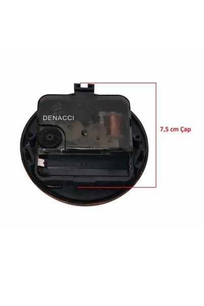 EXİZ TİCARET 8 cm Geçme Duvar Saati-Eskitme Model-3