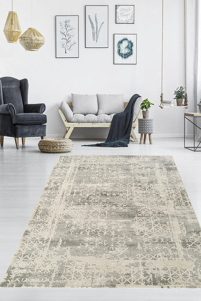 armolin Carpet Cover with Digital Printing and Elastic - (Sponge-Like) - Hoar...