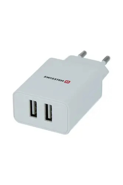 SWISSTEN Încărcător de baterii 2x USB-A 2.1 A (52451)