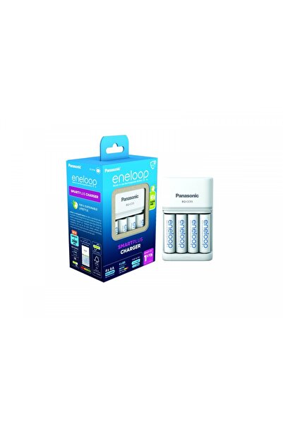 Eneloop Încărcător universal BQ-CC55 (incluzând) 4x baterii AA profesionale c...