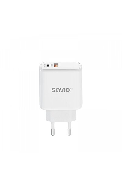 Other ÎNCĂRCĂTOR REȚEA SAVIO 30W ÎNCĂRCARE RAPIDĂ, POWER DELIVERY 3.0 LA-06