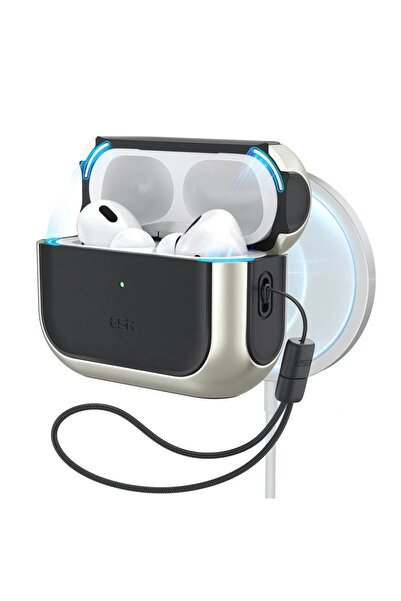 ESR Husă pentru Apple AirPods Pro 3, Orbit Hybrid HaloLock ESR, Gri