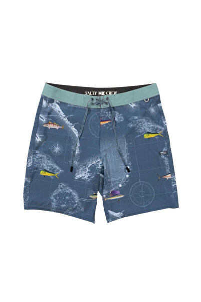 Salty Crew ΜΠΟΡΝΤΣΟΡΤΣ ΝΑΥΤΙΚΟ ΜΠΛΕ 32