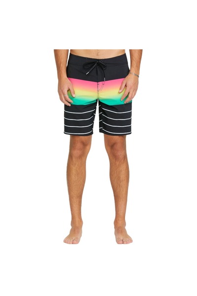 Volcom QUARTA FADE MOD BOARDSHORTS 19 " ΝΕΟ ΜΑΥΡΟ 30
