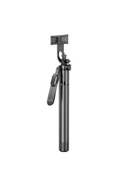 AWEI Selfie Stick X56 negru/aluminiu/aliaj de aluminiu