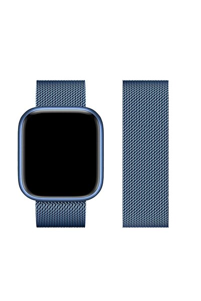 Forcell F-DESIGN FA03 curea pentru APPLE Watch 38 / 40 / 41 mm albastră