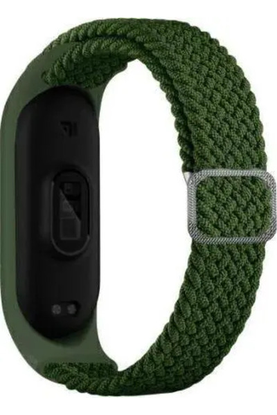 Beline Curea textilă verde pentru Mi Band 3/4