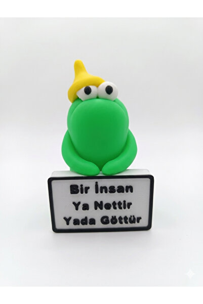 3Dikili design Komik Mesajlı Mini Deli Figür Masa Süsü – Sevgiliye ve Arkadaş...