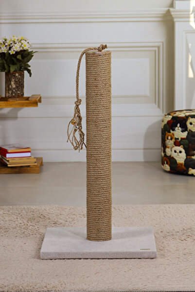 Ahşap Kedi Tırmalama Tahtası 45 cm
